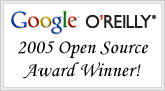 Google OReilly 2005 Open Source Award